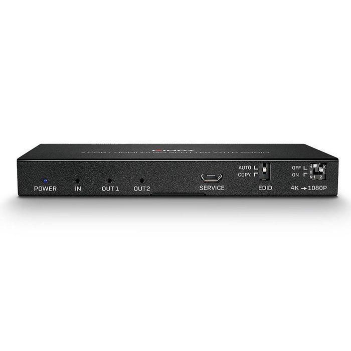 Lindy 2 Port HDMI 18G Splitter with Audio and Downscaling 1 Lindy 2 Port HDMI 18G Splitter with Audio and Downscaling 1