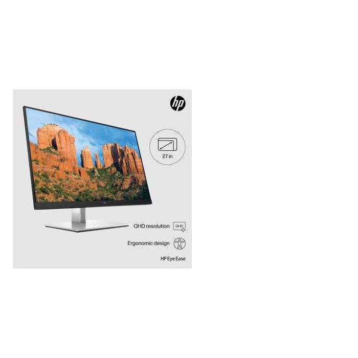 HP E27q G4 Monitor 27 pulgadas QHD (2560x1440) con 5ms, HP Eye Ease y Ergonomía Optimizada. Puertos HDMI, DisplayPort y USB. 17 HP E27q G4 Monitor 27 pulgadas QHD (2560x1440) con 5ms, HP Eye Ease y Ergonomía Optimizada. Puertos HDMI, DisplayPort y USB. 17