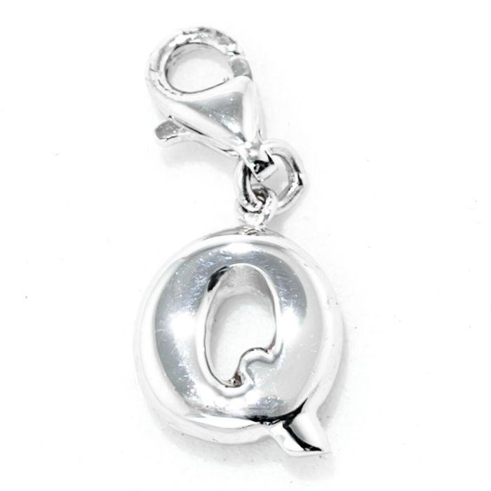 Abalorio Mujer Xenox CHARM_Q Plateado 1 cm