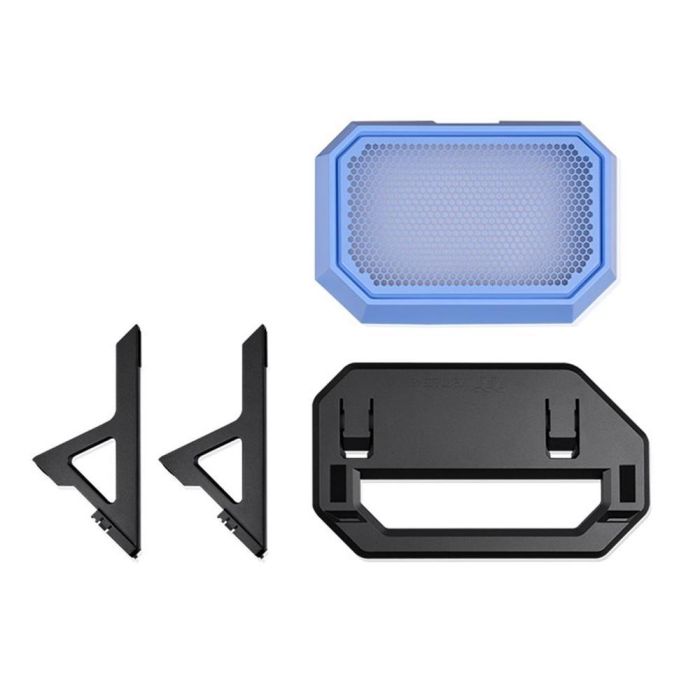 Thermaltake AC-076-ONFNAN-A1 Kit de conversión de torre a rack para carcasa de PC Midi Tower Negro y Azul