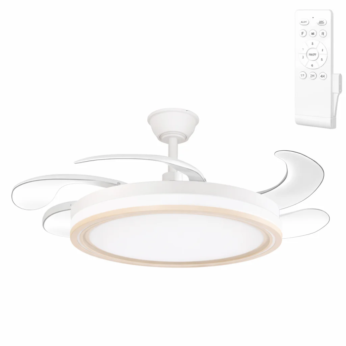 Ventilador Dc Blanco Función Verano-Invierno 59w 5900lm 3500-4000-6500k 0 Ventilador Dc Blanco Función Verano-Invierno 59w 5900lm 3500-4000-6500k 0