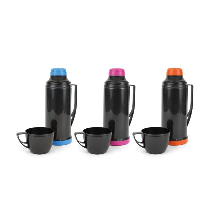 Termo plástico con taza 1.8 litros Thermosport - O/P/B (6 Unidades) 2 Termo plástico con taza 1.8 litros Thermosport - O/P/B (6 Unidades) 2