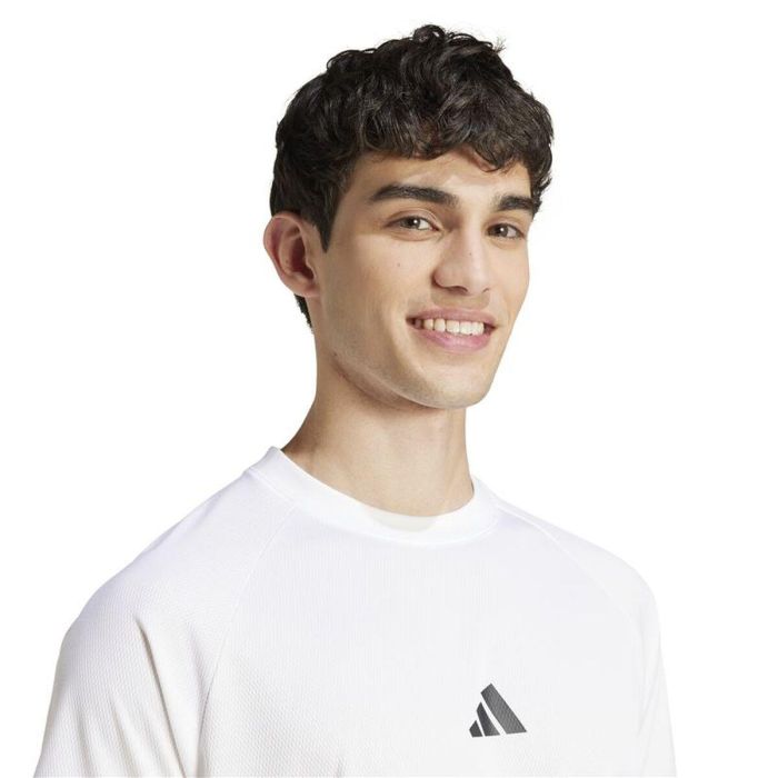Camiseta de Manga Corta Hombre Adidas Us Sport Blanco 15-16 Años 2