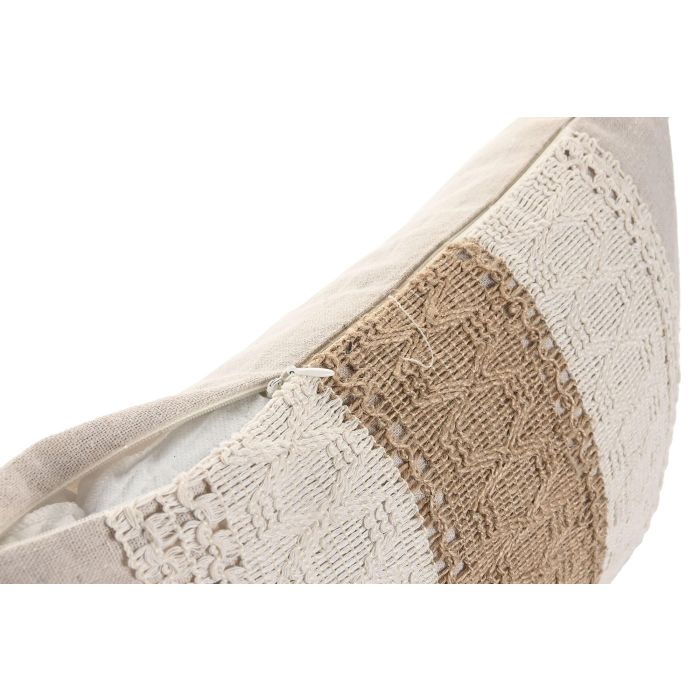 Cojin Boho DKD Home Decor Crudo Natural 50 x 30 cm (2 Unidades) 3 Cojin Boho DKD Home Decor Crudo Natural 50 x 30 cm (2 Unidades) 3