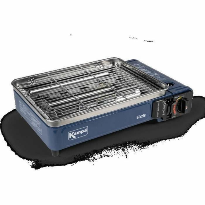 Barbacoa de cartucho de gas - KAMPA - Sizzle - Azul