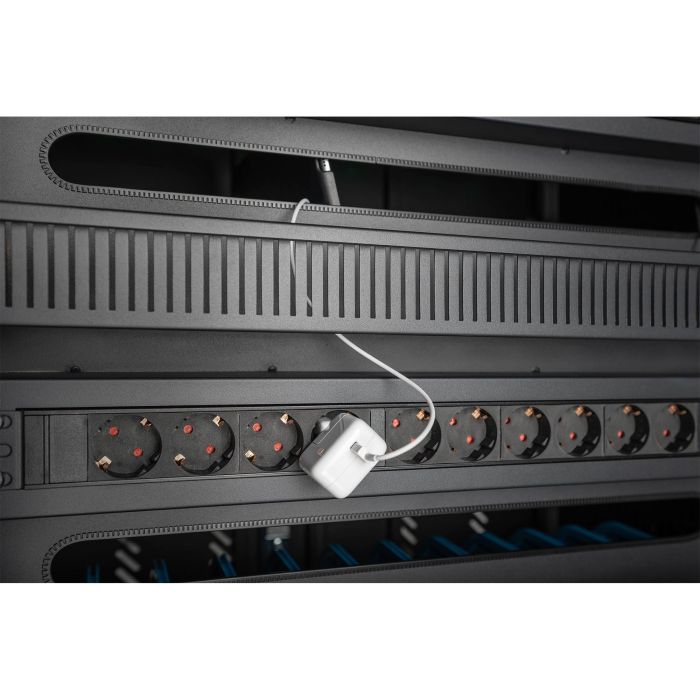 Digitus Armario de Carga Móvil para 30 Notebooks/Tablets hasta 15.6'' USB-A, Ventilador, Negro 6 Digitus Armario de Carga Móvil para 30 Notebooks/Tablets hasta 15.6'' USB-A, Ventilador, Negro 6