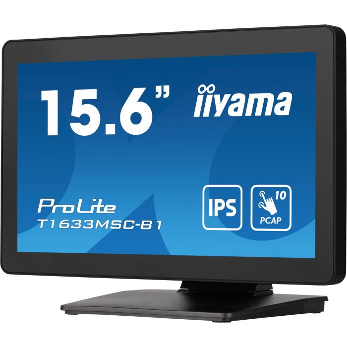 iiyama T1633MSC-B1 - Monitor Táctil 39.5cm (15.6") M-Touch 16:9 con HDMI, DisplayPort y USB 7