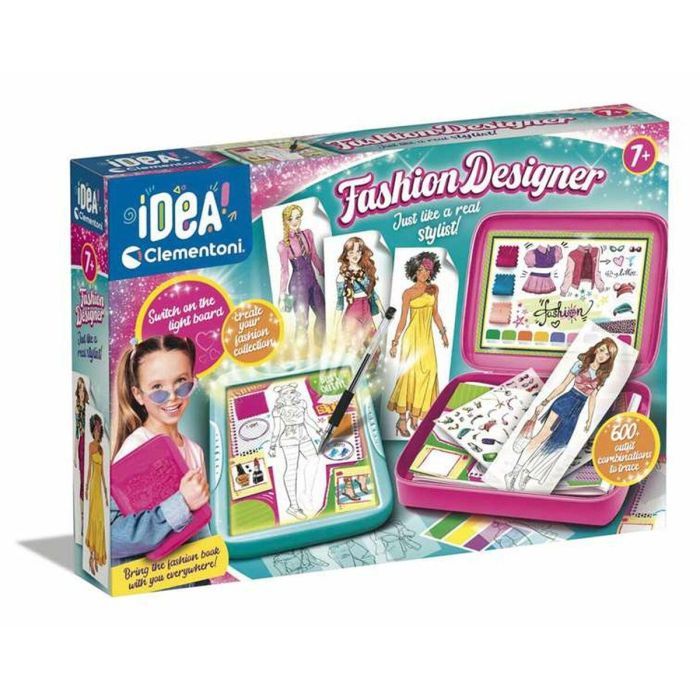 Juego fashion designer. libro de moda para hacer tus deseños. 600 combinaciones. 45.1x31.1x7 cm