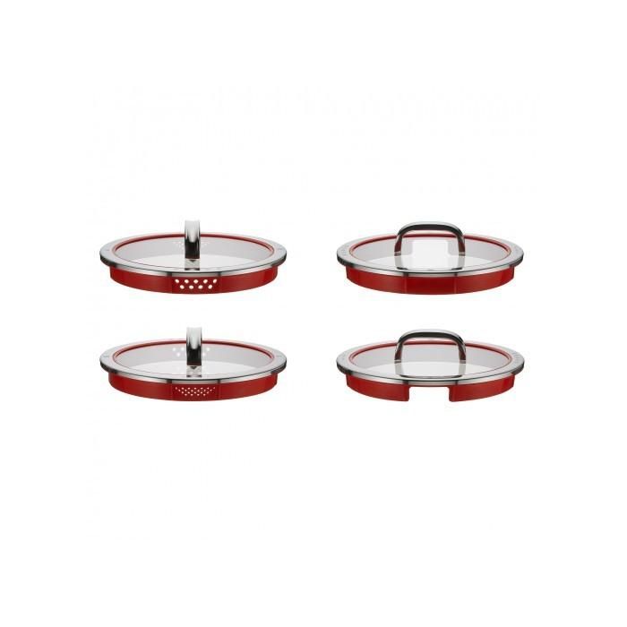 WMF 0760206380 Function 4 Kochtopf klein 20cm, rot 3