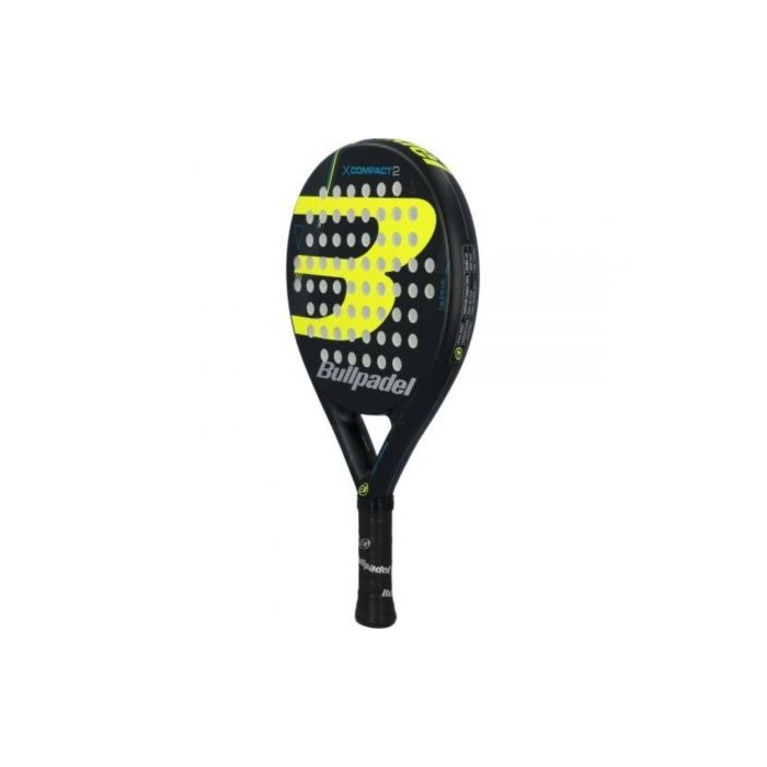 Pala de Pádel Bullpadel X-Compact 2/ Negra y Amarilla 1 Pala de Pádel Bullpadel X-Compact 2/ Negra y Amarilla 1