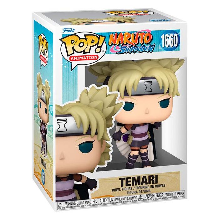 Funko Pop Naruto Shippuden Temari 80254 - Figura de Vinilo de 9 cm con Caja Original 0 Funko Pop Naruto Shippuden Temari 80254 - Figura de Vinilo de 9 cm con Caja Original 0