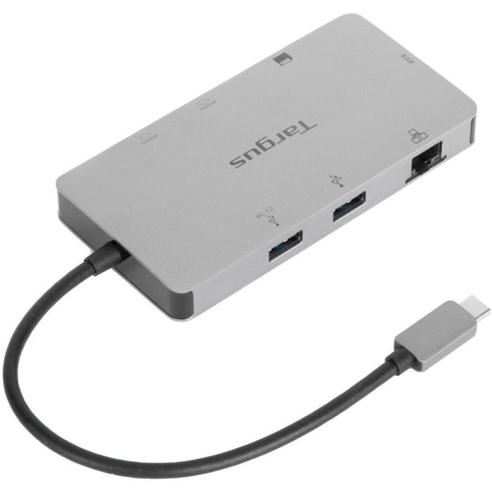 Targus DOCK423EU Base para Portátil y Replicador de Puertos Alámbrico USB 3.2 Gen 1 Type-C Plata 100W Power Delivery 3