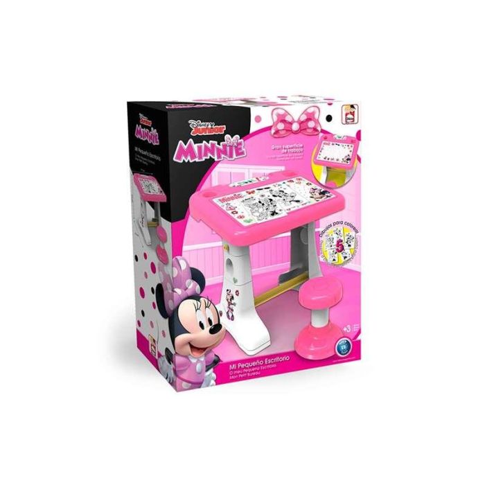 Pupitre minnie 47x57x57 cm con taburete incluye 5 laminas 8 Pupitre minnie 47x57x57 cm con taburete incluye 5 laminas 8