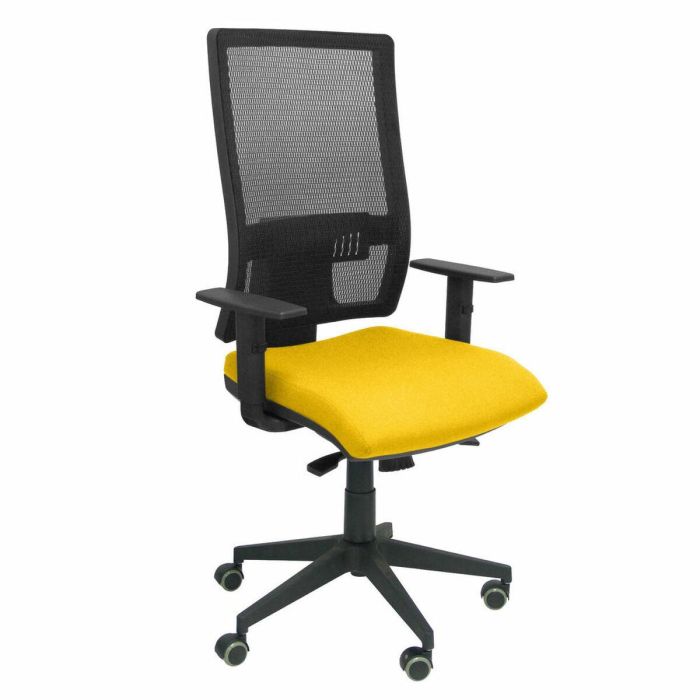 PIQUERAS Y CRESPO Silla Horna bali amarillo sin cabecero PIQUERAS Y CRESPO Silla Horna bali amarillo sin cabecero