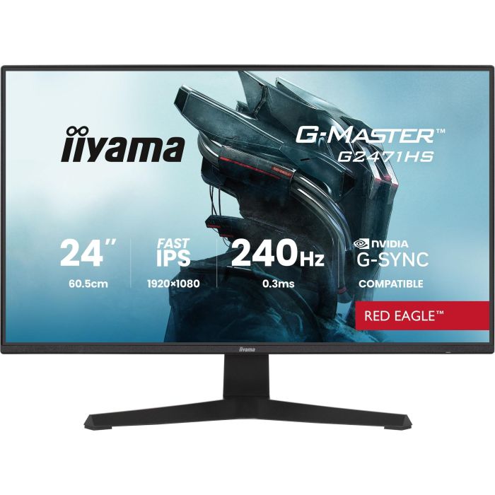 Iiyama Monitor 24 Pulgadas G2471HS-B1 Resolución Full HD Panel IPS 165 Hz 0 Iiyama Monitor 24 Pulgadas G2471HS-B1 Resolución Full HD Panel IPS 165 Hz 0