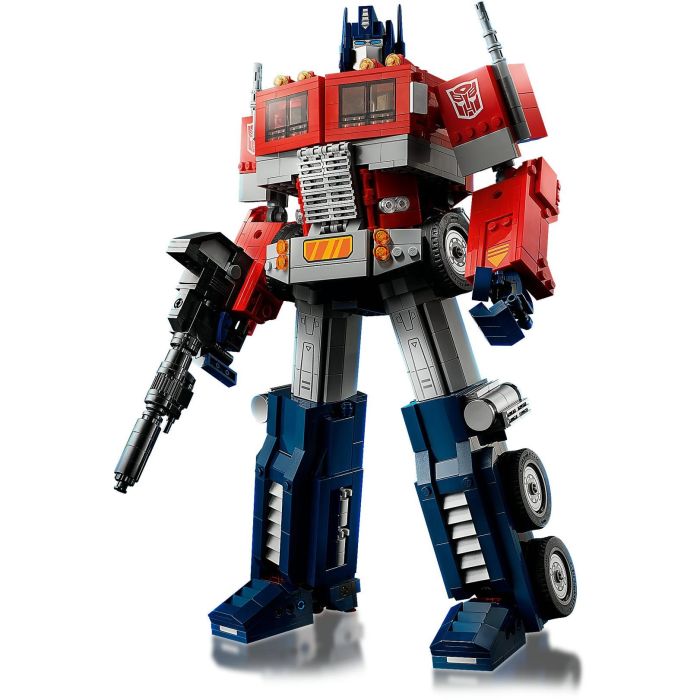 LEGO 10302 Icons Optimus Prime Transformers Modelo Detallado Robot Autobot 2 en 1 Transformable de Robot a Camión 13