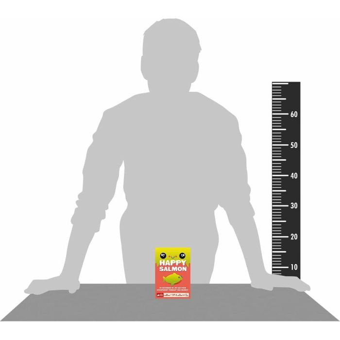 Asmodee ASM1739297193976 Salmón Feliz - Juego de Cartas de Mesa para Niños y Adultos, Diversión Familiar 1