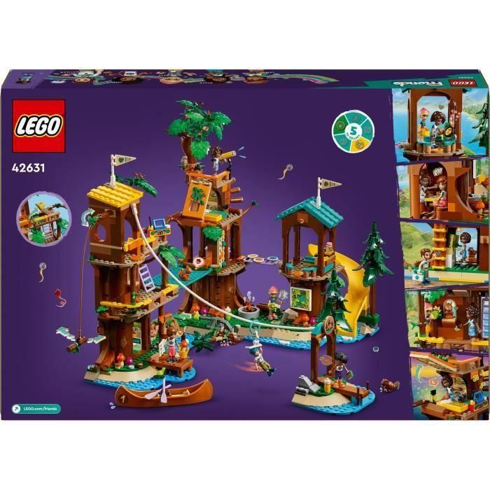 LEGO Friends 42631 La Casa del Árbol del Centro de Ocio - Juego creativo para niños 5 LEGO Friends 42631 La Casa del Árbol del Centro de Ocio - Juego creativo para niños 5