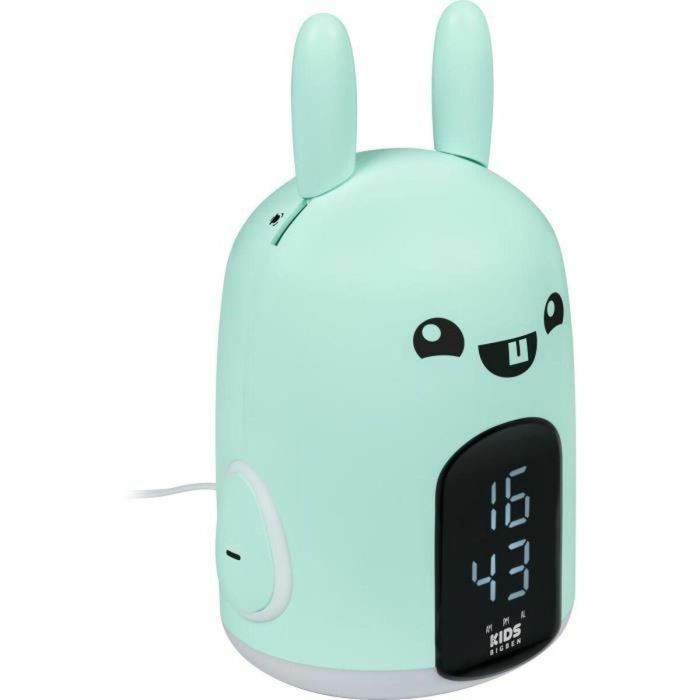Bigben Kids BIG3499550387032 Despertador y Luz Nocturna Infantil Baxter, Reloj de Mesita con Luz de Compañía Diseño Conejo RKIDSRABBIT 4 Bigben Kids BIG3499550387032 Despertador y Luz Nocturna Infantil Baxter, Reloj de Mesita con Luz de Compañía Diseño Conejo RKIDSRABBIT 4