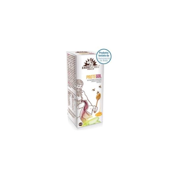 ERBENOBILI Protegol Composto Afonía Spray 15ml, Apoyo Sistema Inmune, Vitamina C, Zinc, Própolis, Miel, Erisimo