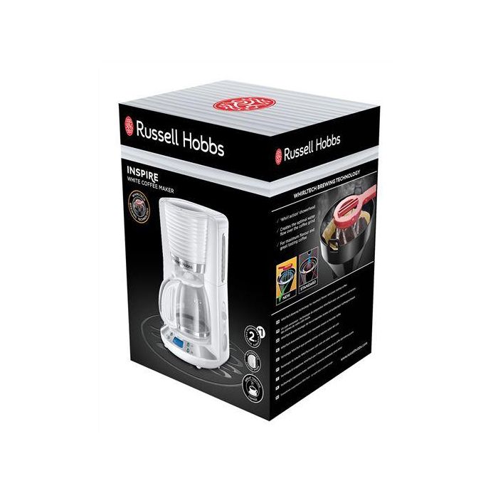 Russell Hobbs 24390-56 Cafetera Inspire Blanca 6