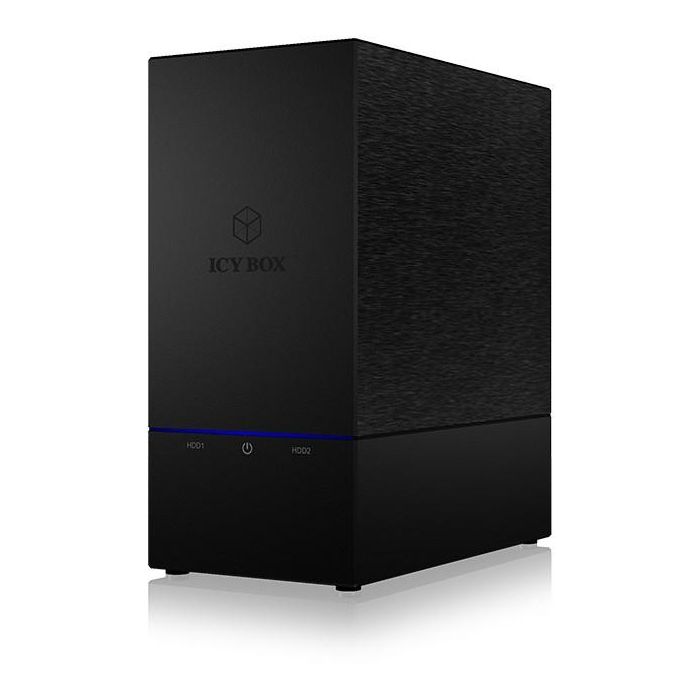 RAID-System. 2x SATA 3.5" zu 1x USB 3.0 RAID 0/1/LARGE/SINGLE ICY BOX 8