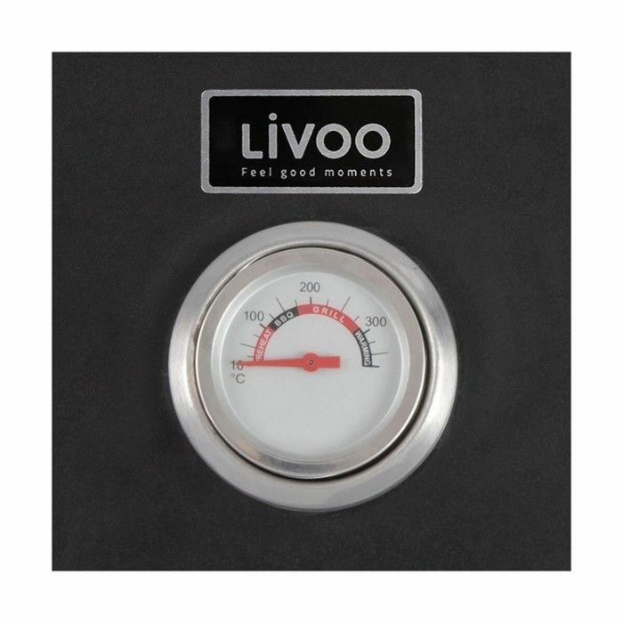 Livoo GS149 Horno de Pizza de Acero Inoxidable para Barbacoa de Gas o Carbón - 33,5 x 27,5 cm 2