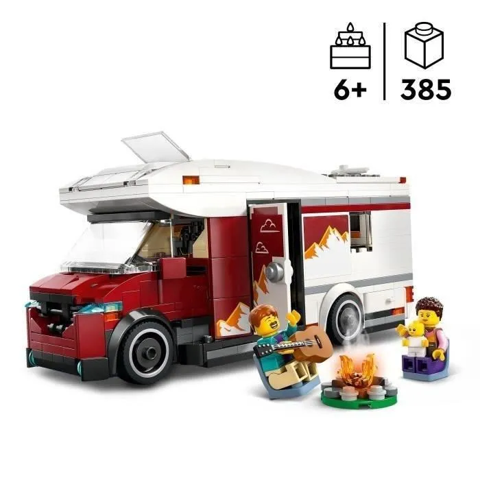 Lego City Juego de Construccion Autocaravana Aventurera De Vacaciones 60267 1