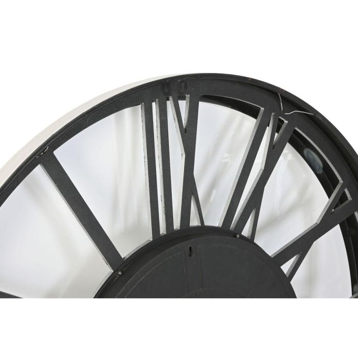 Reloj de Pared Home ESPRIT Plateado Hierro 102 x 9,5 x 102 cm 1 Reloj de Pared Home ESPRIT Plateado Hierro 102 x 9,5 x 102 cm 1