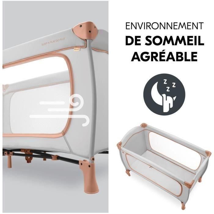 Hauck HAU1731647229433 Cuna de Viaje Sleep N Play Go Plus 60x120 cm Plegable con Ruedas desde el Nacimiento, Corcho Polvoriento 5 Hauck HAU1731647229433 Cuna de Viaje Sleep N Play Go Plus 60x120 cm Plegable con Ruedas desde el Nacimiento, Corcho Polvoriento 5