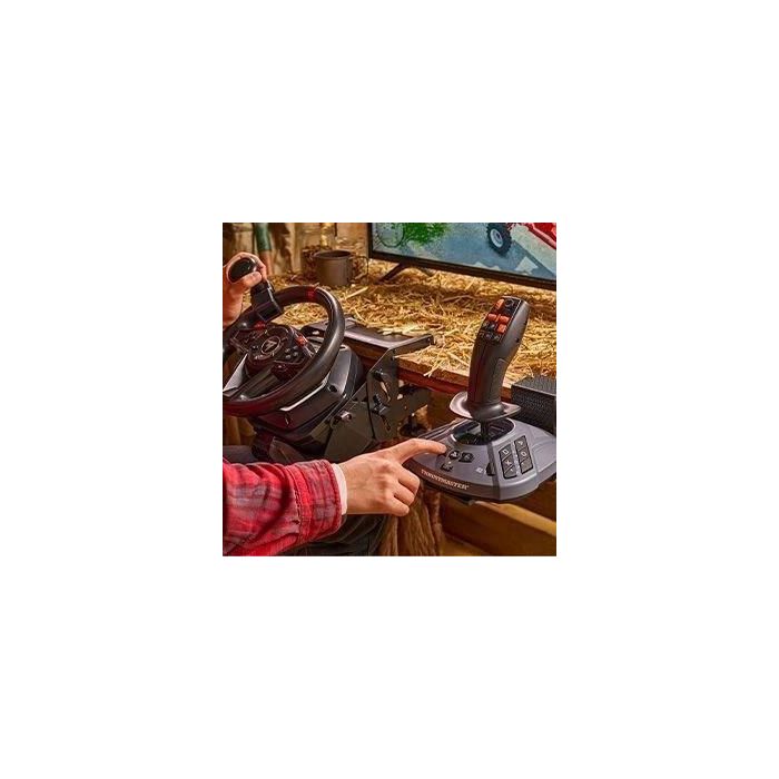 Thrustmaster 4160881 SIMTASK Farming Stick Joystick para Simulación Agrícola y Maquinaria Pesada, 3 Ejes, 33 Botones, PS5 y PC 1