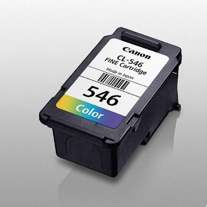 Canon CL 546 Tinta Tricolor para impresoras Pixma MG 2450-2550, 8ml, 180 páginas 1