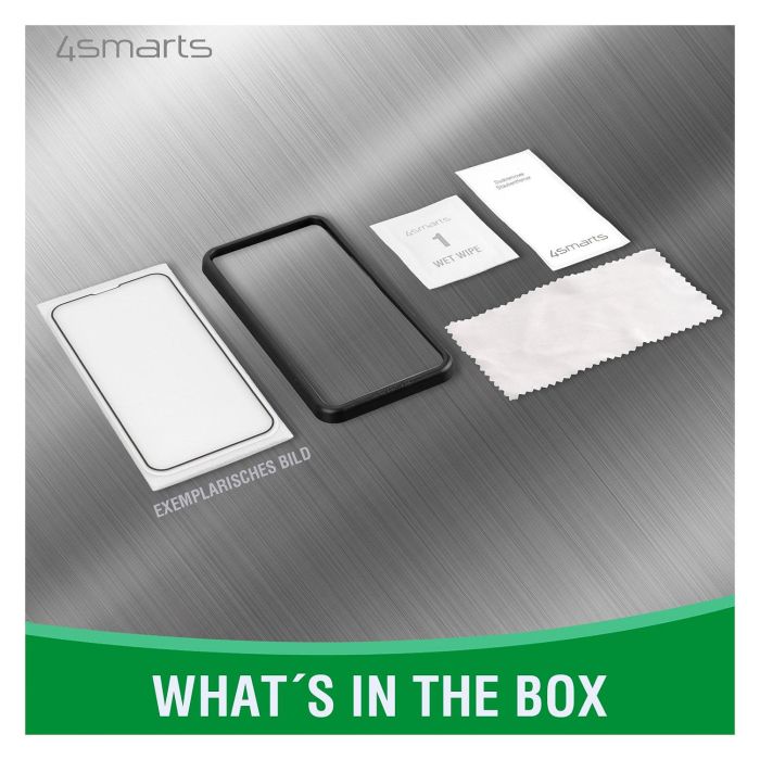 4smarts Protector de Pantalla X-Pro Clear para iPhone 7/8/SE 20/ SE 22 de Vidrio Templado 9