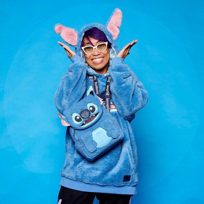Mochila peluche Stitch Disney Loungefly 26cm 7
