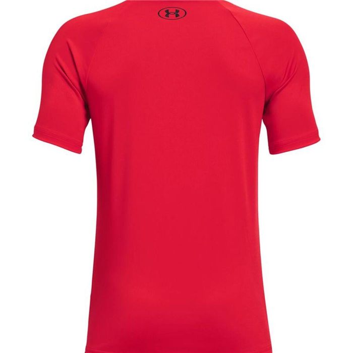 Camiseta de Manga Corta Infantil Under Armour 1363283-600 Rojo