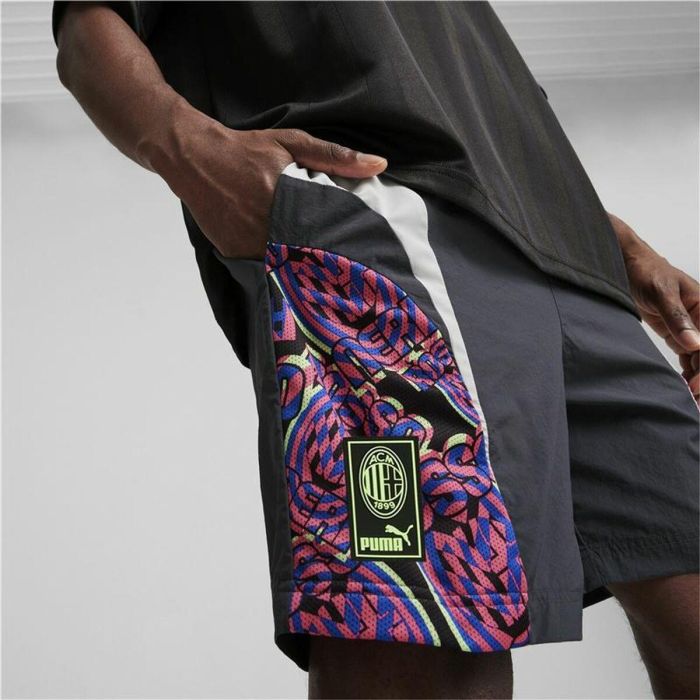 Pantalones Cortos Deportivos para Hombre Puma AC Milan Gris oscuro 2