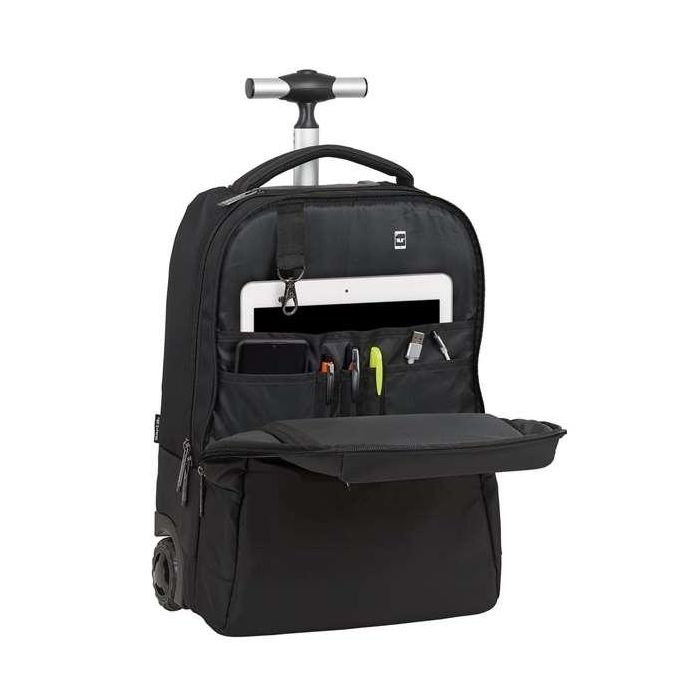 Safta Cartera Escolar Business Trolley con Ruedas para Portátil 15.6", Tablet y Conector USB 430x320x210 mm 18