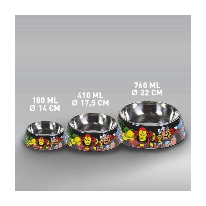 Cerdá T2S:S Comedero para Perro Pequeño Marvel Rojo, ideal para cachorros y perros de raza pequeña. 5