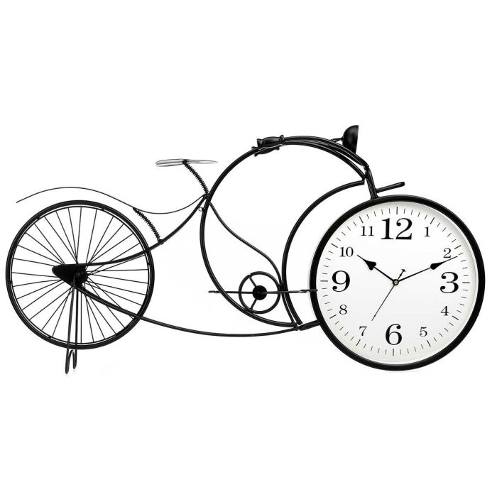 Reloj Forja Bicicleta Grande Negro Giftdecor 95x50x12 cm Metal 1 Reloj Forja Bicicleta Grande Negro Giftdecor 95x50x12 cm Metal 1