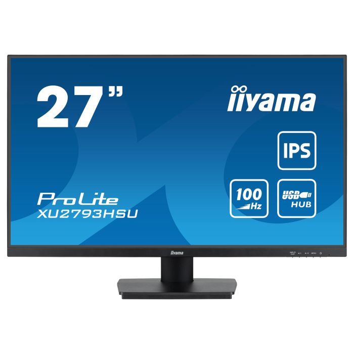 iiyama ProLite XU2793HSU-B6 Monitor 27" FHD 1920x1080 IPS 1ms 100Hz HDMI DP USB Speaker Negro 0 iiyama ProLite XU2793HSU-B6 Monitor 27" FHD 1920x1080 IPS 1ms 100Hz HDMI DP USB Speaker Negro 0
