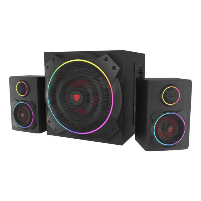 GENESIS Helium 800BT conjunto de altavoces 60 W Universal Negro 2.1 canales De 1 vía 30 W Bluetooth GENESIS Helium 800BT conjunto de altavoces 60 W Universal Negro 2.1 canales De 1 vía 30 W Bluetooth