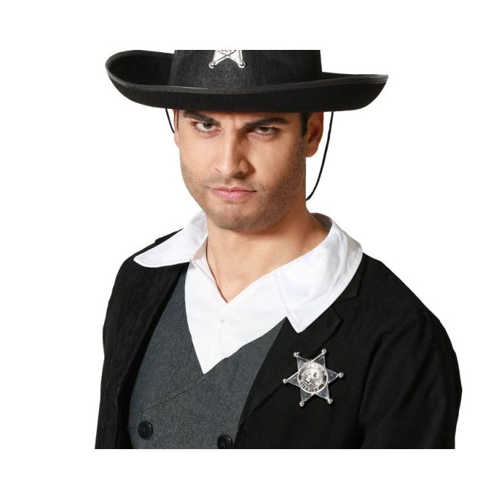 Estrella De Sheriff Metálica Plateada 11x11 cm Accesorio Disfraz Policía Lejano Oeste Vaquero 0 Estrella De Sheriff Metálica Plateada 11x11 cm Accesorio Disfraz Policía Lejano Oeste Vaquero 0