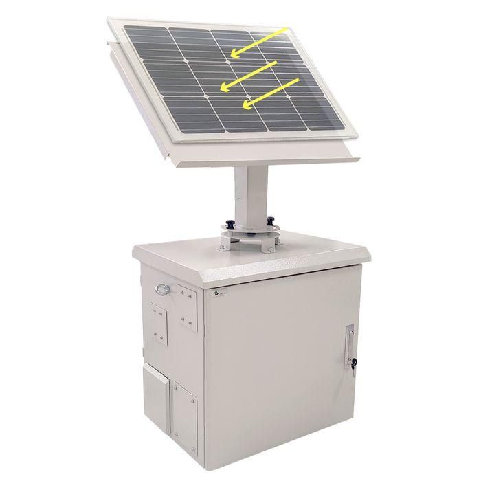 Lanview RCCTV007 Kit de Poste Solar para Gabinete CCTV Profesional de Montaje en Pared/Polea IP66 Lanview RCCTV007 Kit de Poste Solar para Gabinete CCTV Profesional de Montaje en Pared/Polea IP66