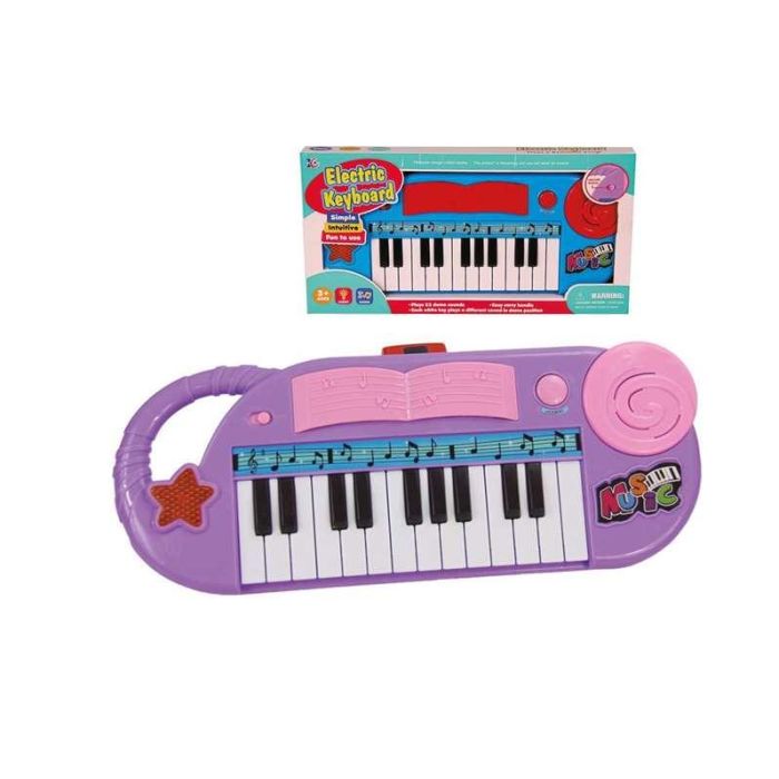 Órgano musical con luces y sonidos 35x14cm - modelos surtidos 1 Órgano musical con luces y sonidos 35x14cm - modelos surtidos 1