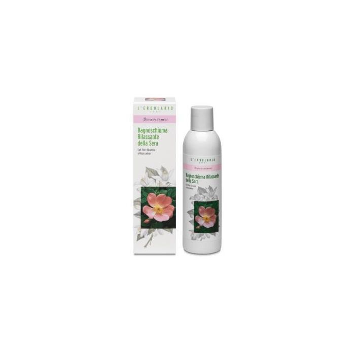 L'ERBOLARIO Bio Gel de Baño Relajante Rosa Canina 200ml – Con Extractos Orgánicos de Naranja, Limón y Manzanilla