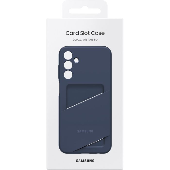 Funda para Móvil Samsung A15 Negro/Azul 8 Funda para Móvil Samsung A15 Negro/Azul 8