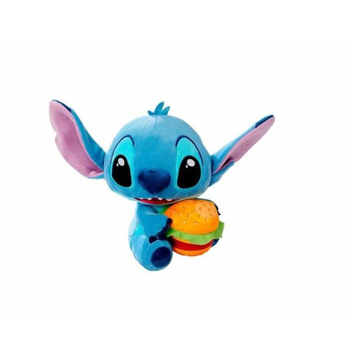 Smoby Peluche Stitch con Hamburguesa 25 cm, Edad Mínima +3 Años Smoby Peluche Stitch con Hamburguesa 25 cm, Edad Mínima +3 Años