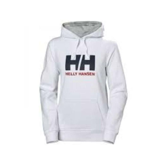 Sudadera con Capucha Mujer HH LOGO Helly Hansen 33978 001 Blanco Sudadera con Capucha Mujer HH LOGO Helly Hansen 33978 001 Blanco