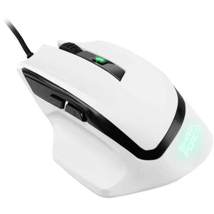Sharkoon Ratón Shark Force II Óptico 6 Botones 4.200 DPI Blanco 1 Sharkoon Ratón Shark Force II Óptico 6 Botones 4.200 DPI Blanco 1