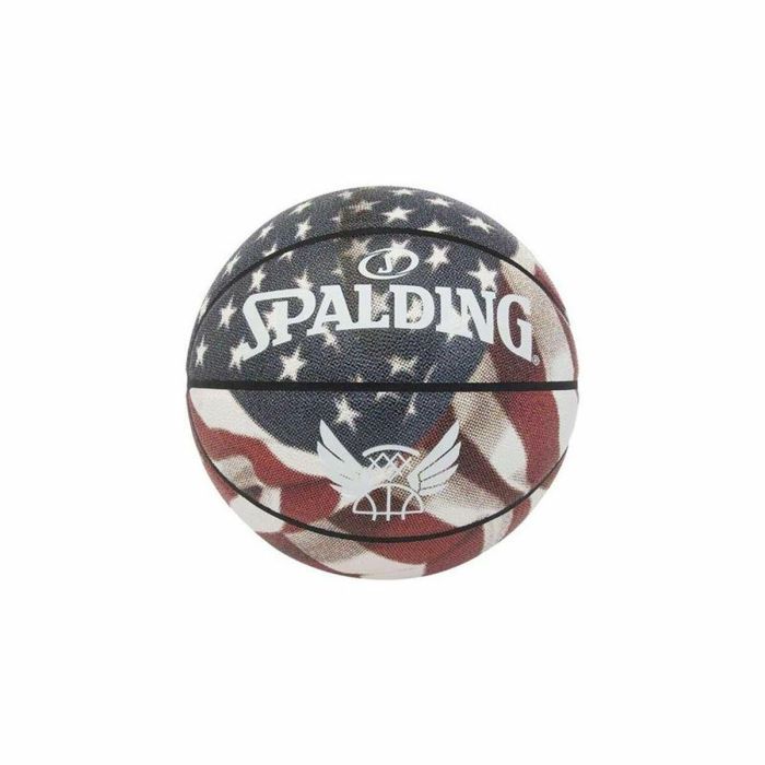 Balón de Baloncesto Spalding Trend Stars Stripes Multicolor 7